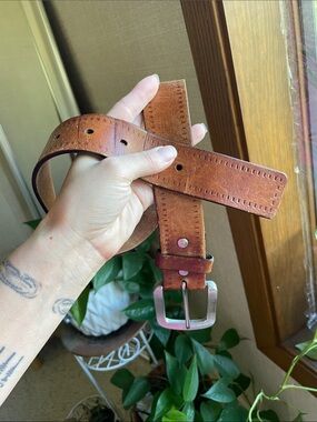 Columbia Genuine Leather Belt